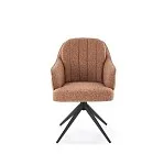 Стул кухонный Halmar K570 поворотный (корица/черный) | изображение 3