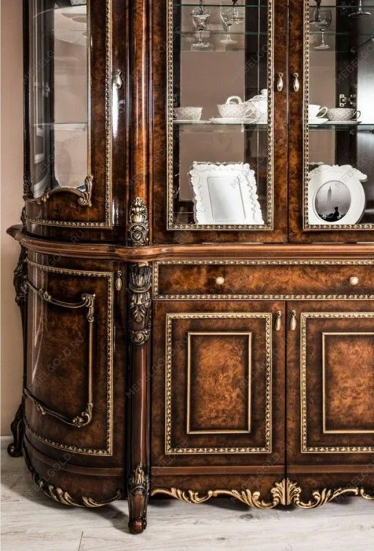 Сервант Джоконда 5-ств корень дуба глянец | изображение 2