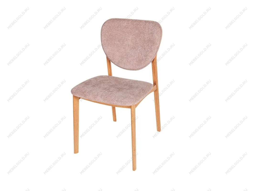 Стул LESTER мягкая спинка (Дуб натуральный с патиной темный орех - 48 Букле Коричневый) | изображение 3