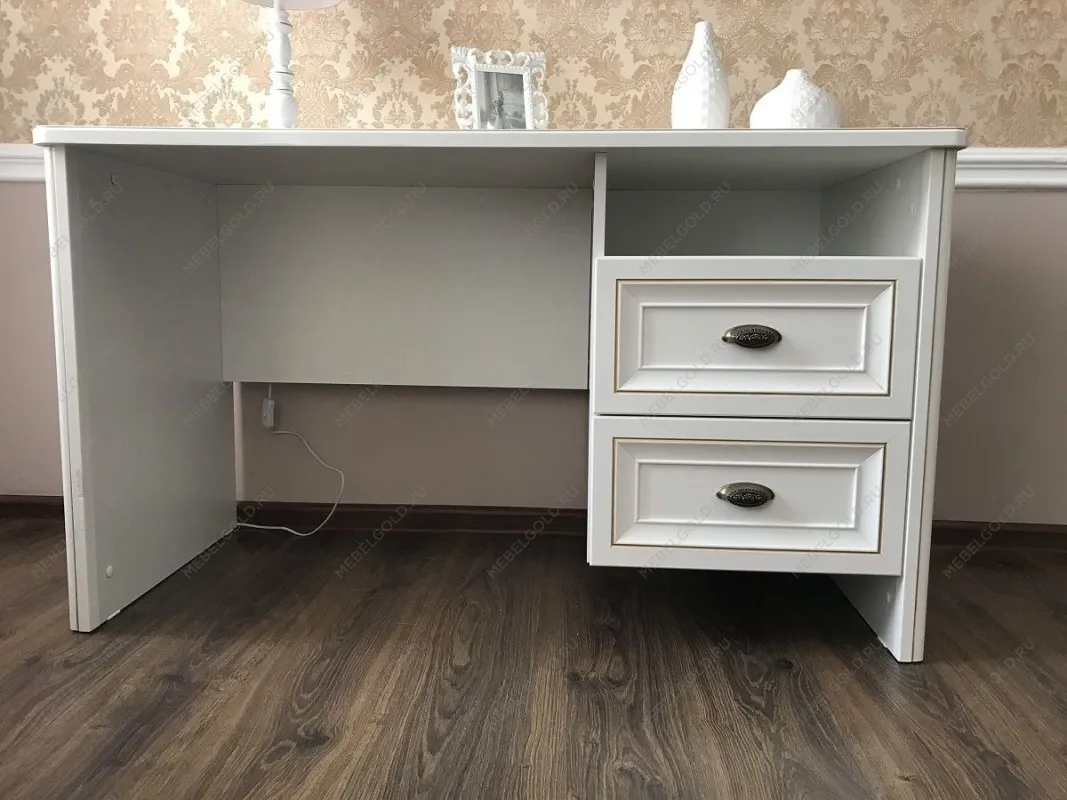 Стол письменный Натали белый глянец - Выставка м. Марьина роща | изображение 5