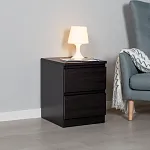 МАЛЬТА тумба ИКЕА / IKEA 2 ящика 40х54 Дуб Венге | изображение 5