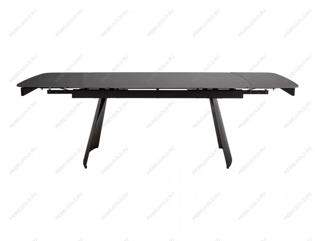 Стол обеденный Signal BACARDI 160 раскладной (черный/черный) | изображение 2