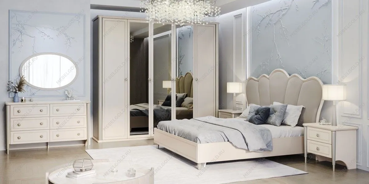 Спальня Диана 5-дверная бежевый | изображение 2