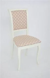 Стул Дионис (эмаль тон 11/ткань Shamberi) слоновая кость