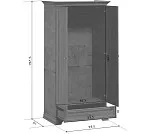 Шкаф Кентаки SZF2D1S каштан | изображение 5