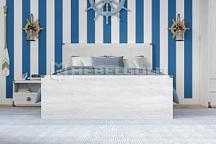 Кровать Индиана JLOZ/140x200 сосна каньон