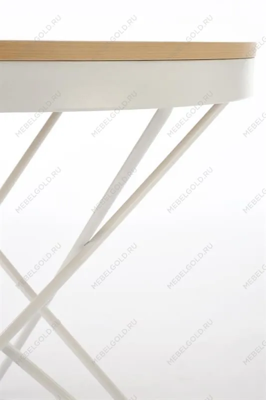 Стол журнальный Halmar LEILA (натуральный/белый) | изображение 7