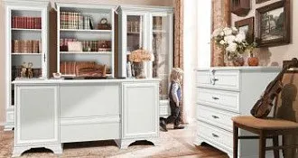 Кабинет Кентаки белый 1