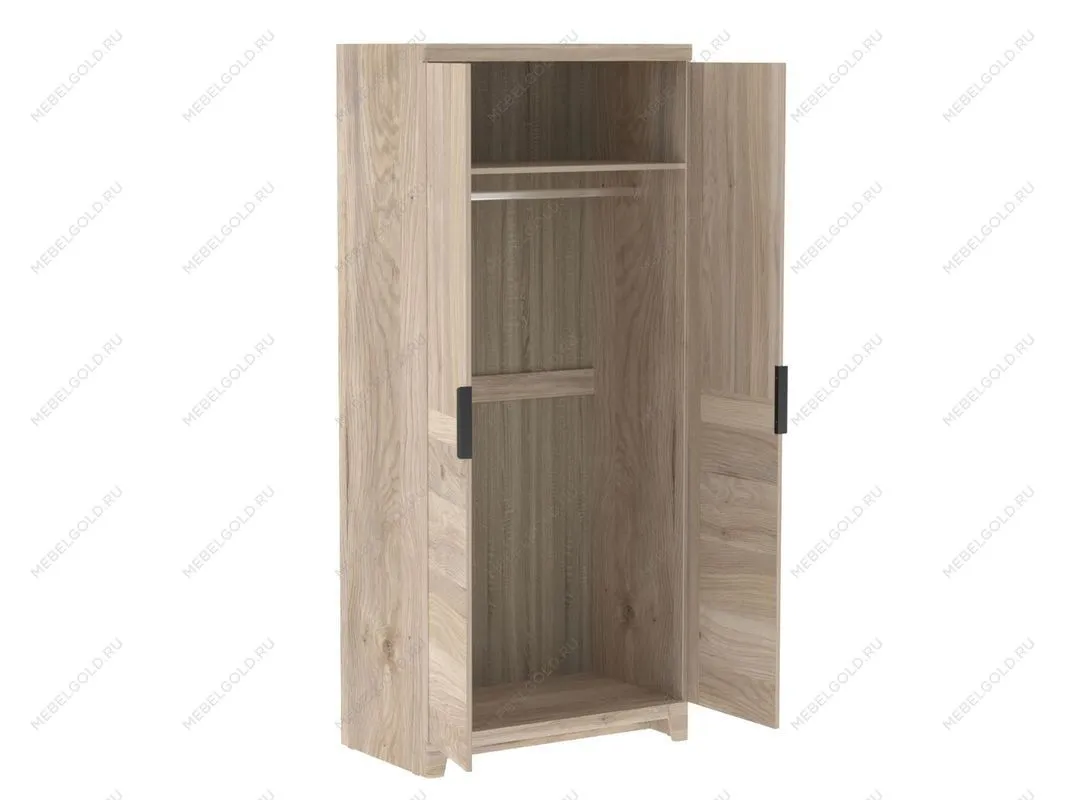 Шкаф для одежды 2-х дверный, Юта (921*519*2100) Дуб Мария, 31709 | изображение 1
