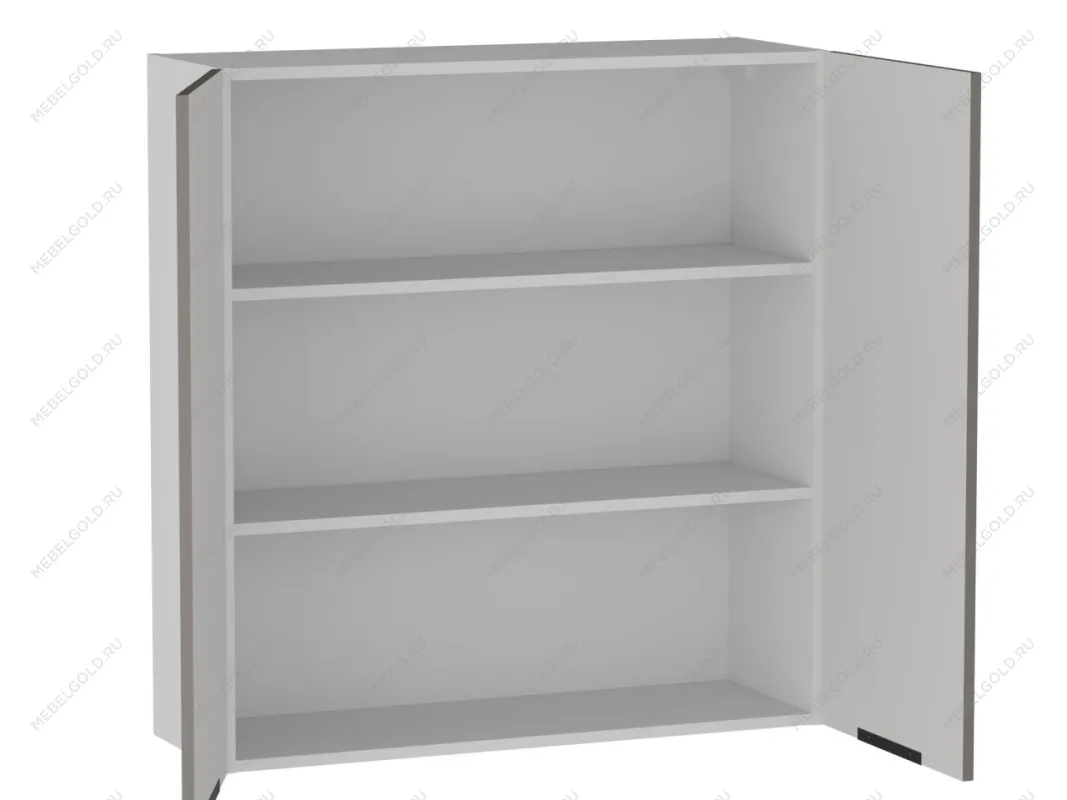 Шкаф 960 2-х дверный ШГ-90, Ватель (900*316*960) Экокожа Мокко, 24464 | изображение 1