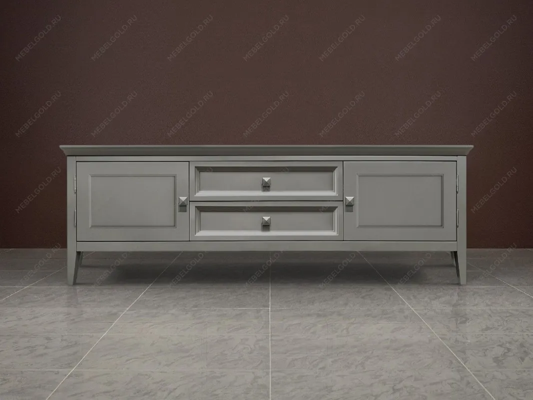 Тумба ТВ 2 ящика 2 дверцы Manhattan (Серый) | изображение 1