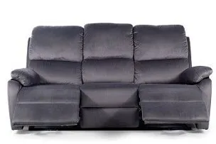 Диван-реклайнер Signal SPENCER 3 VELVET (серый)