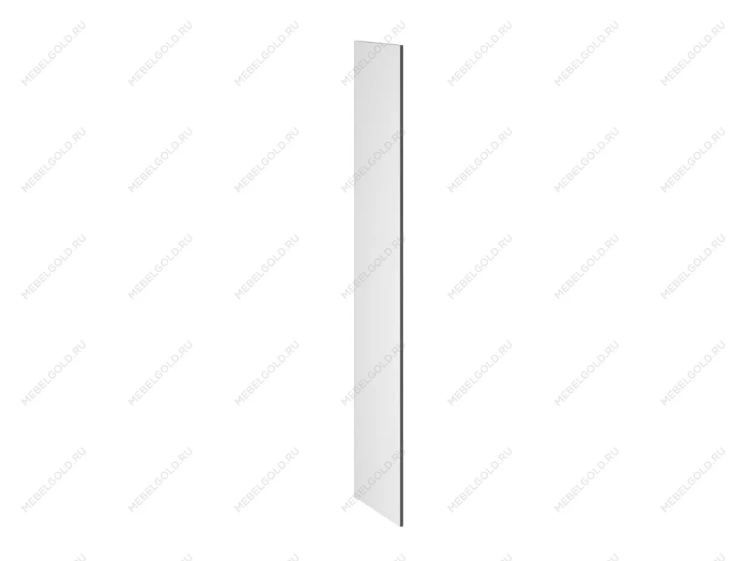 Бок замена шкафа-пенала 960 ПГ-60 правый, Виста (16*570*2306) Экокожа Серый, 26073