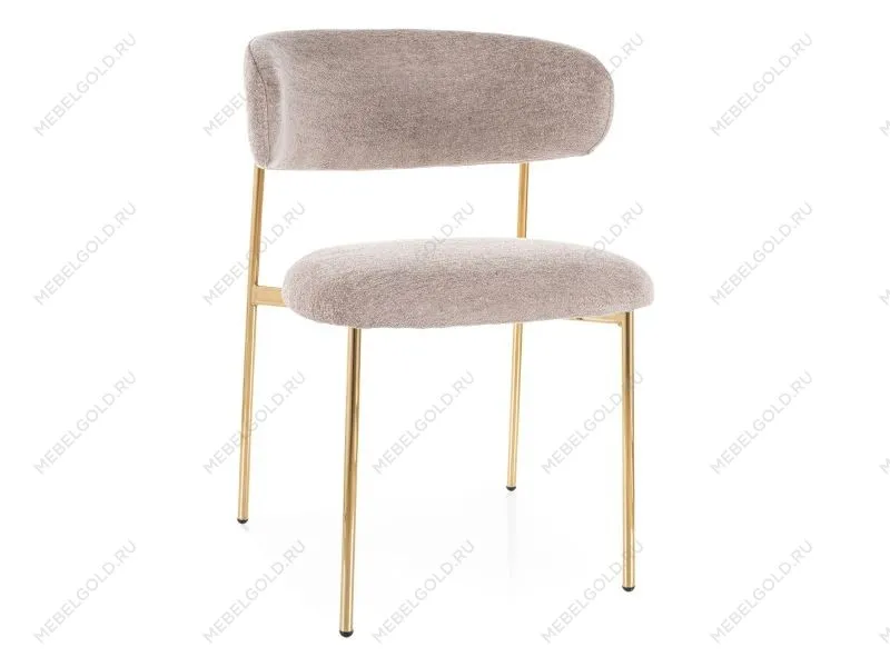 Стул кухонный Signal ELTON Raven 30 (темно-бежевый/золотой)