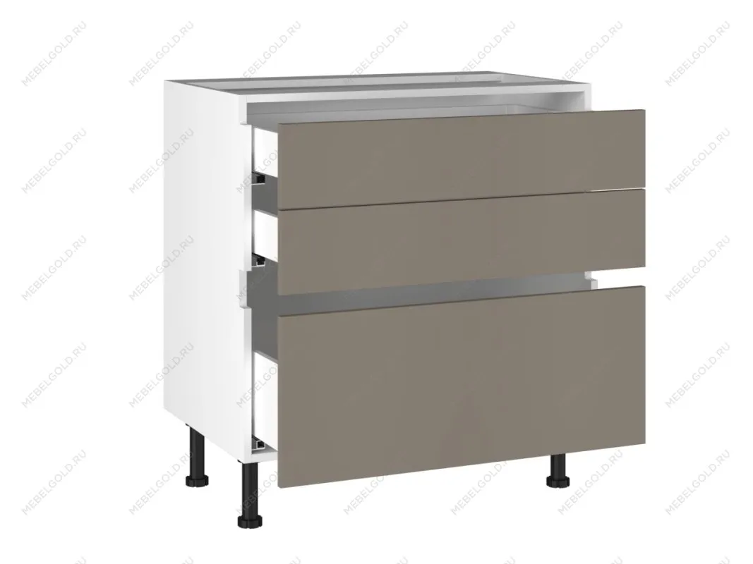 Стол с ящиками СЯ-80 Start Soft Boyard, Виста (800*523*870) Мокко, 25422 | изображение 1