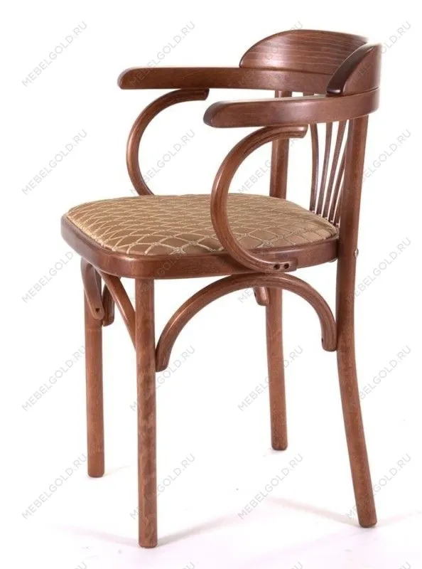 Стул Михаэль мягкий (средний тон, ткань 2 caramel) | изображение 3