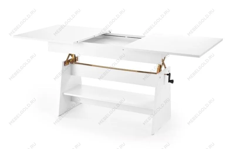 Стол-трансформер Halmar ERIKA 120 (белый) | изображение 5