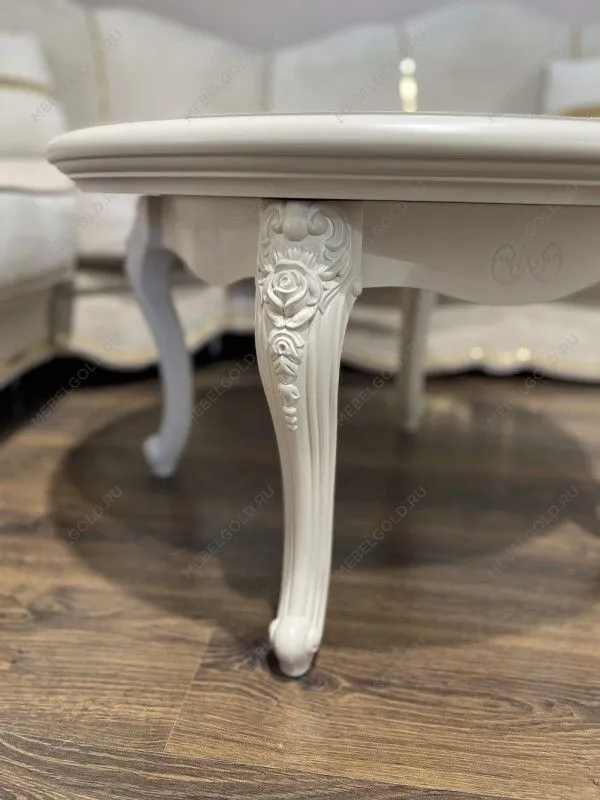 Столик круглый Мокко бежевый | изображение 13