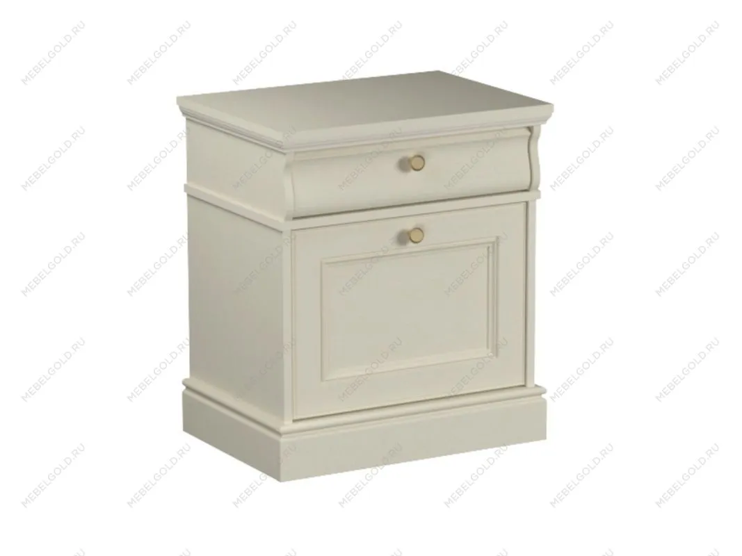 Тумба прикроватная, Сиена (550*405*625) Береза бежевая, 12313