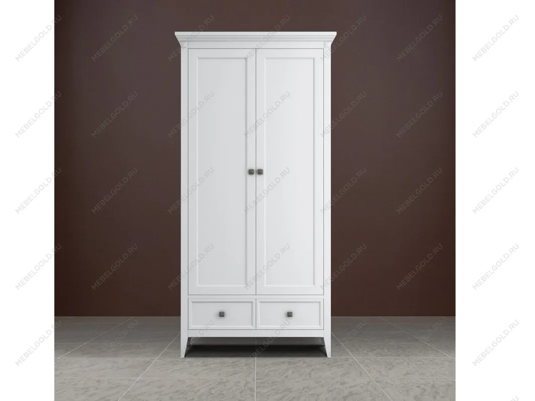 Шкаф двухстворчатый Manhattan (Белый) | изображение 2