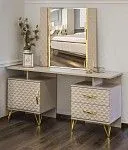 Зеркало Лара ППУ бежевый глянец | изображение 2