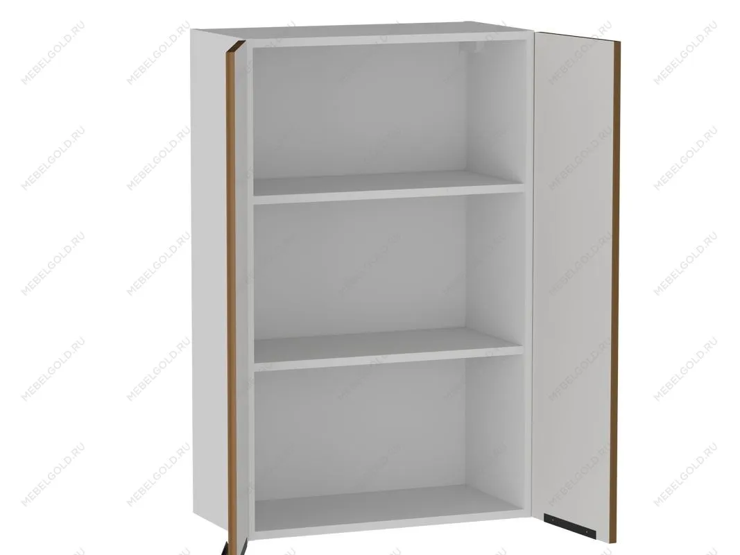 Шкаф 960 2-х дверный ШГ-60, Ватель (600*316*960) Дуб рейка шоколад, 23362 | изображение 1