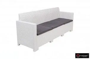 Диван NEBRASKA SOFA 3 (3х местный диван), белый