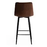 Стул полубарный CHILLY (mod. 7095пб) коричневый barkhat 11/черный | изображение 3