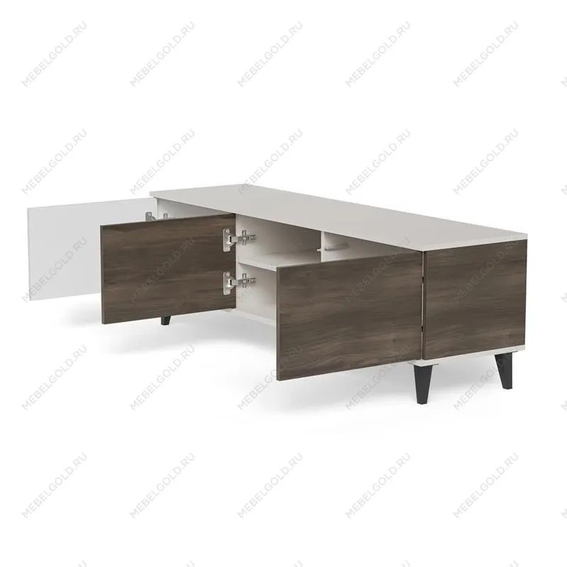 Тумба под телевизор Halmar RANDOM 2 RTV-1 150 (кашемир/орех/черный) | изображение 11