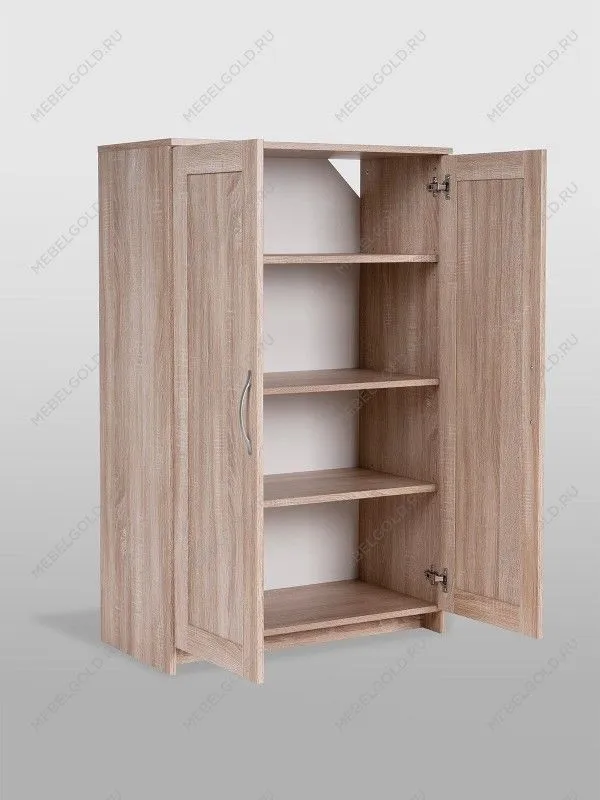 Тумба Сириус, 2 двери, 78х41х124см, дуб сонома | изображение 6