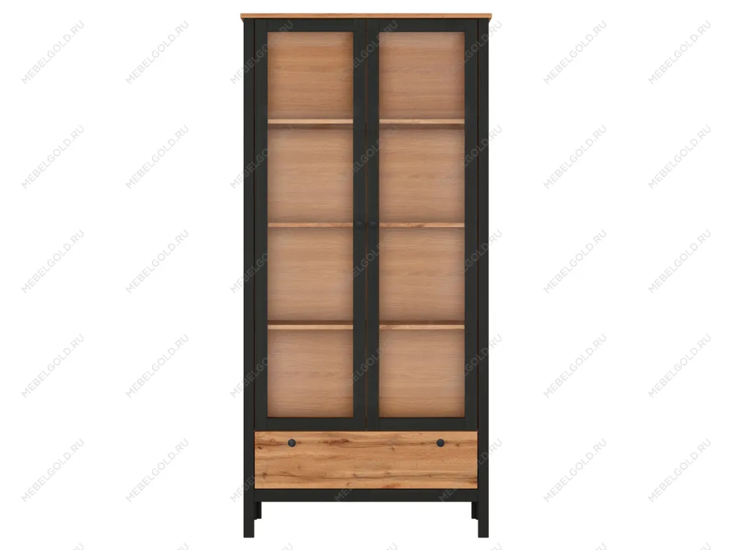 Шкаф-витрина Лофт REG2W1S