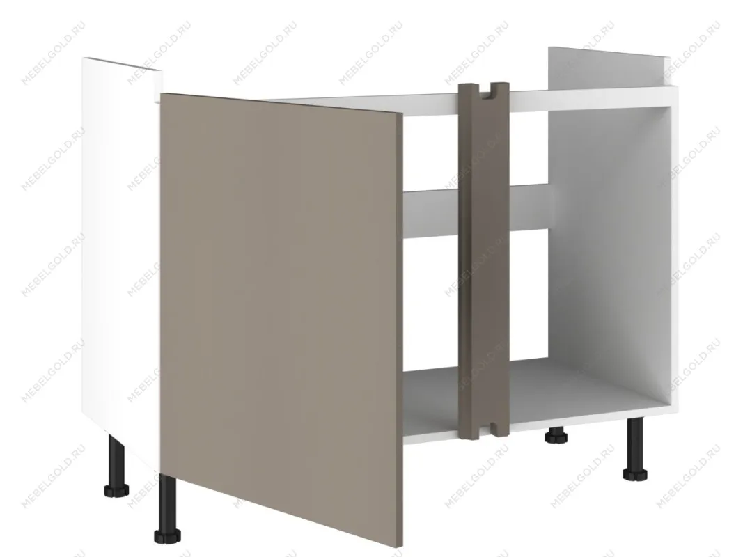 Стол под мойку угловой СМУ-120, Виста (1100*534*870) Мокко, 25505 | изображение 1