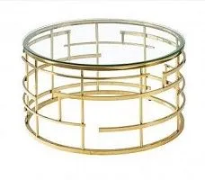 Прозрачный/золотой