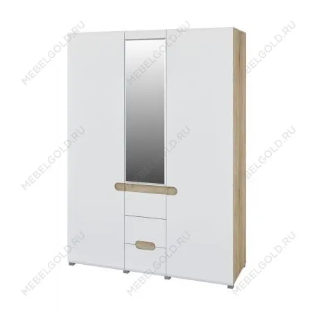 Трехдверный шкаф для одежды Леонардо МН-026-08