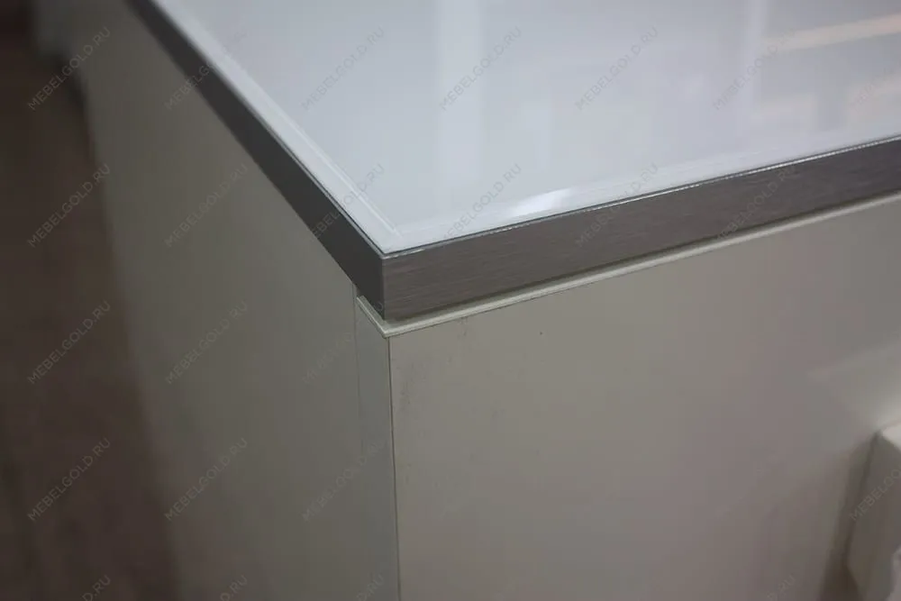 Тумба прикроватная (левая/правая) Диора слоновая кость/серебро ДТП-1 | изображение 1