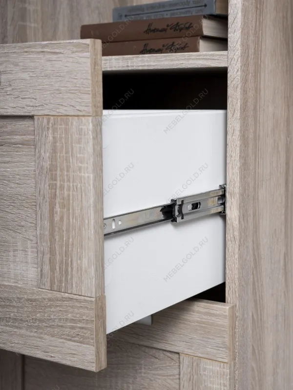 Стеллаж Сириус, 2 ящика, 39х35х190 см, дуб сонома | изображение 11