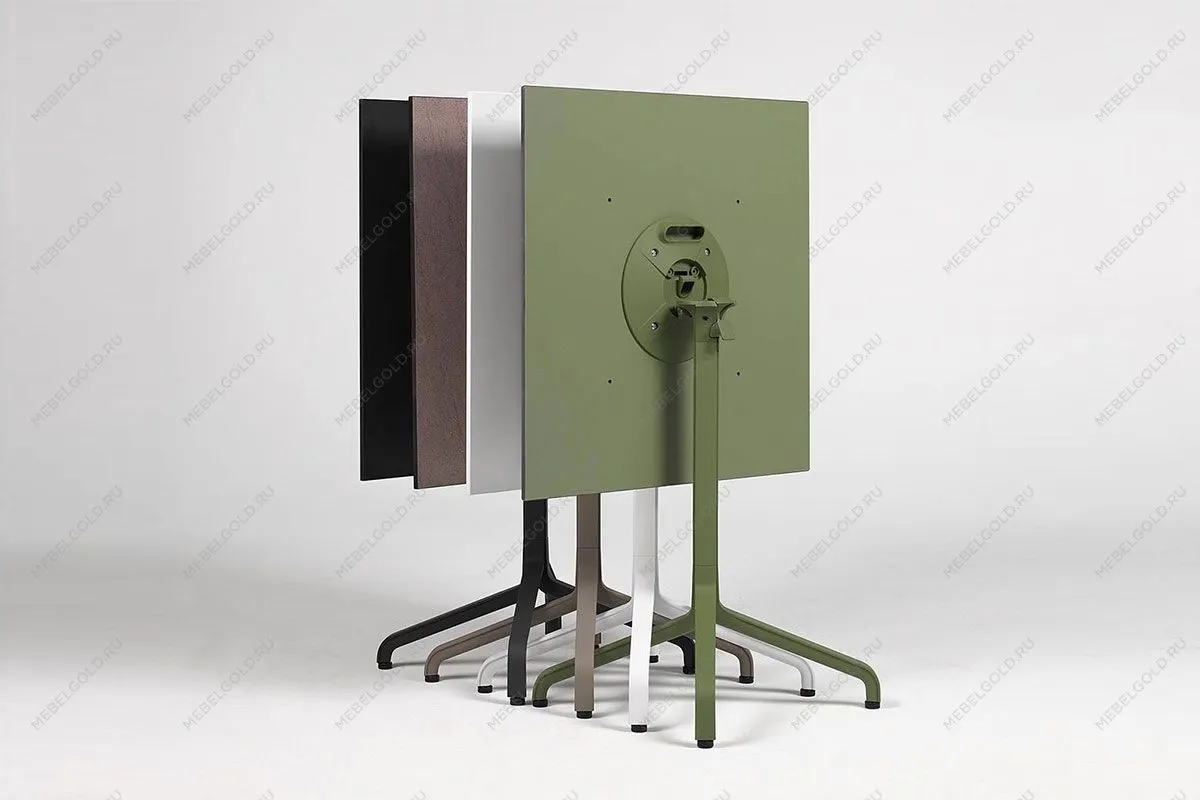 Стол складной квадратный Frasca Mini 70*70, тортора (база + столешница) | изображение 3