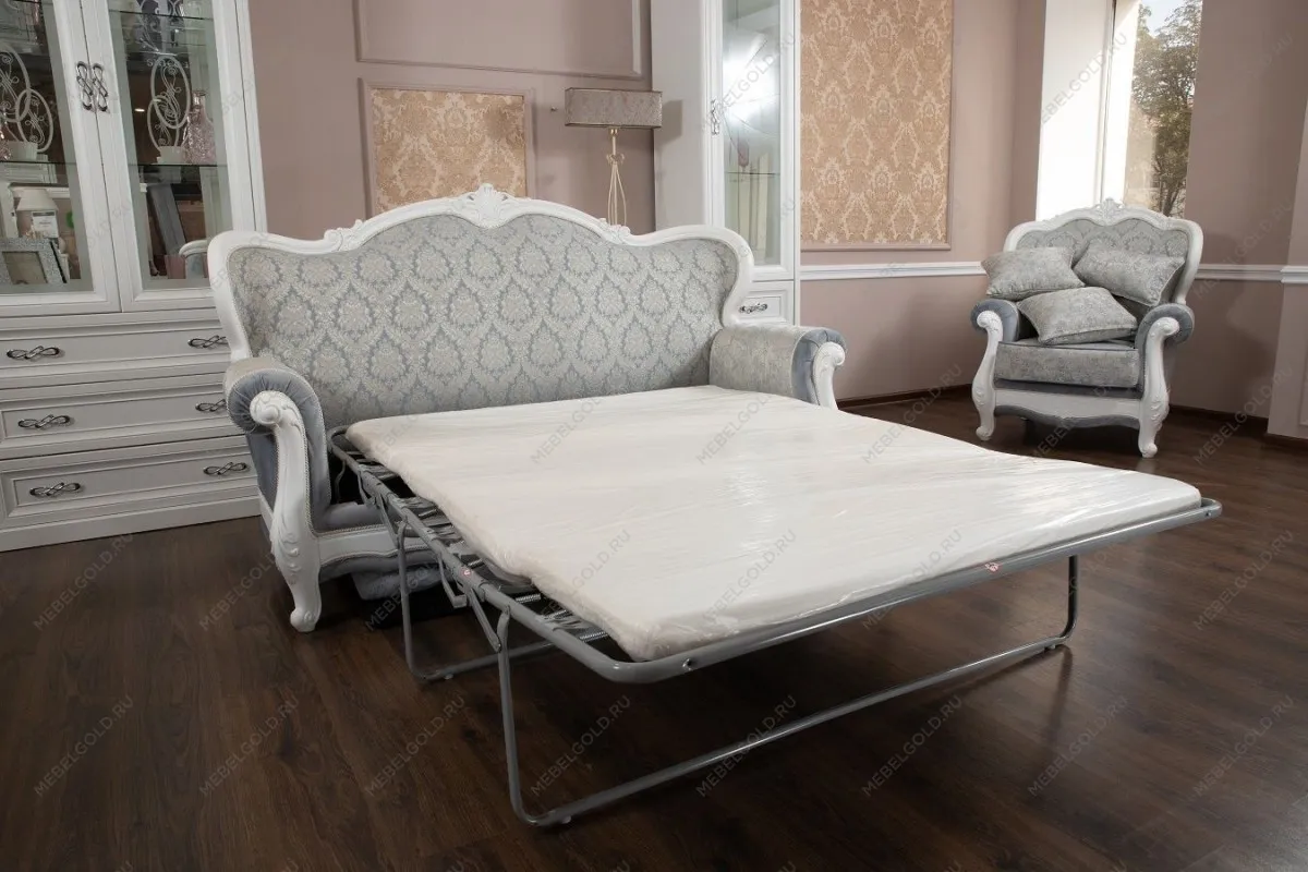 м. Марьина Роща - Диван Мишель 3х местный белый матовый | изображение 9