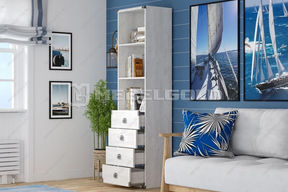 Стеллаж Индиана JREG4SO/50 сосна каньон | изображение 3