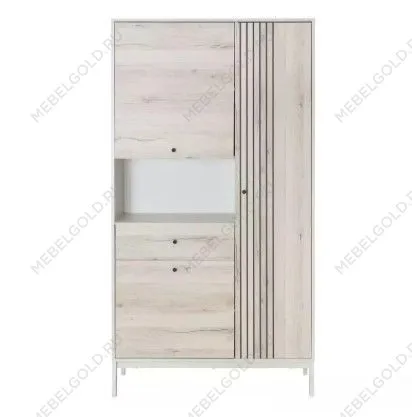 Стеллаж Signal FROST R1 (дуб альпийский/белый) | изображение 1