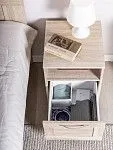 Тумба прикроватная Сириус, 1 ящик, 41х39х53 см, дуб сонома | изображение 5