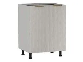 Стол 2-х дверный С-60, Монза (600*523*820) Экокожа Бежевый, 23106