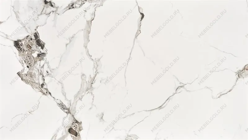 Стол обеденный Halmar EMILIO 120 (белый мрамор/черный) | изображение 5