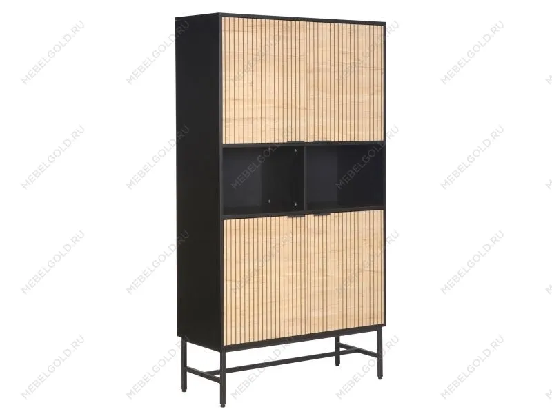 Стеллаж Signal MAGO R1 (дуб/черный мат)