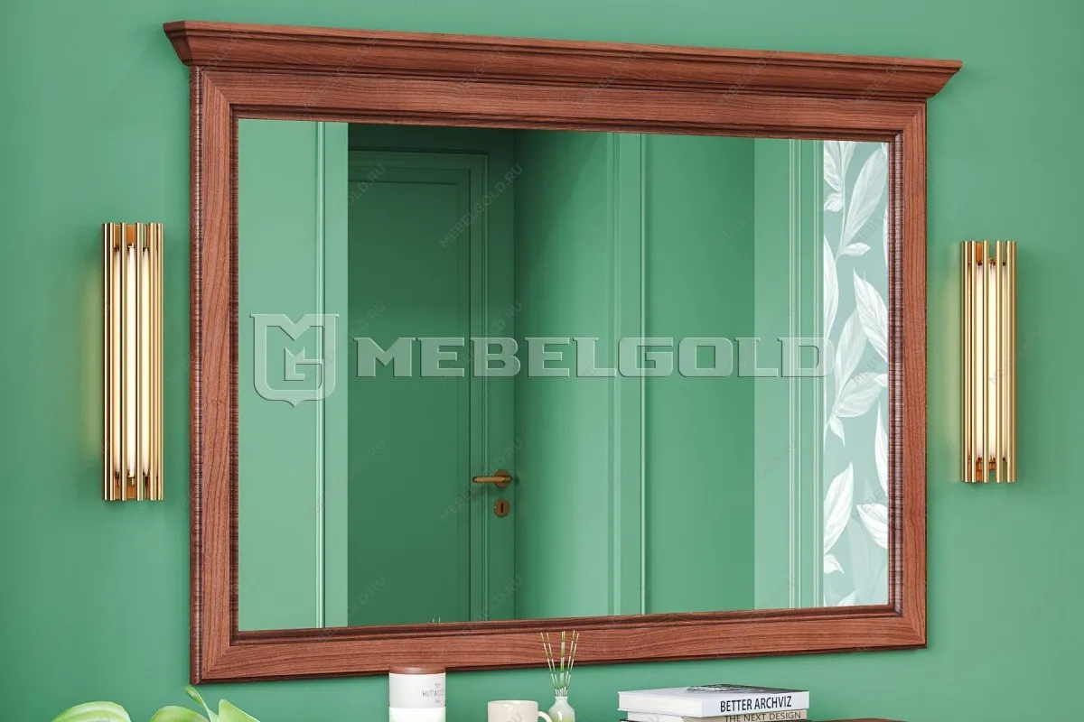 Зеркало Стилиус LUS125 (Орех донской) | изображение 2