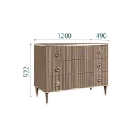 Комод Римини СОЛО (Мокка/Серебро) РМКМ-1(s)