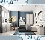 Тумба прикроватная Стилиус KOM2S (Лиственница сибирская) | изображение 1