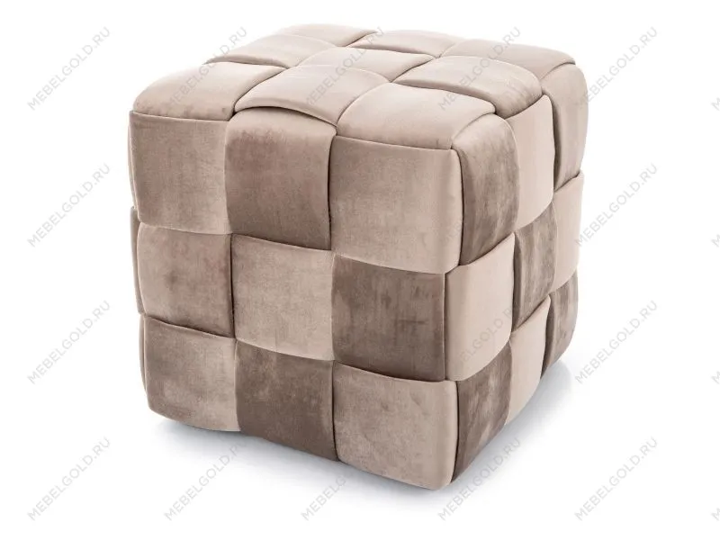 Пуф Signal CASEL Velvet (темно-бежевый)