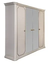 Шкаф Лали 4-дверный бежевый