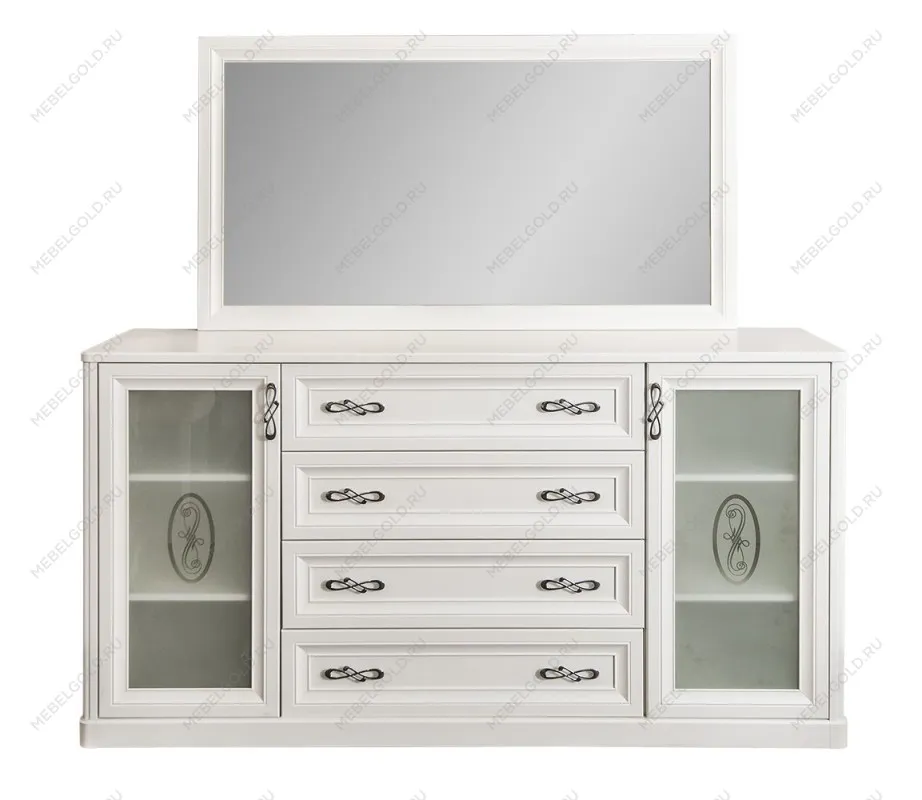 Балашиха - Комод Мишель белый матовый (гостиная) | изображение 2
